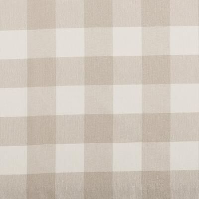 "Set of 2 Buffalo Check Drapery Panels - Flax, 52""W x 108""L - Ballard Designs"