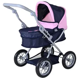 Knorrtoys Puppenwagen First - "princess blue"