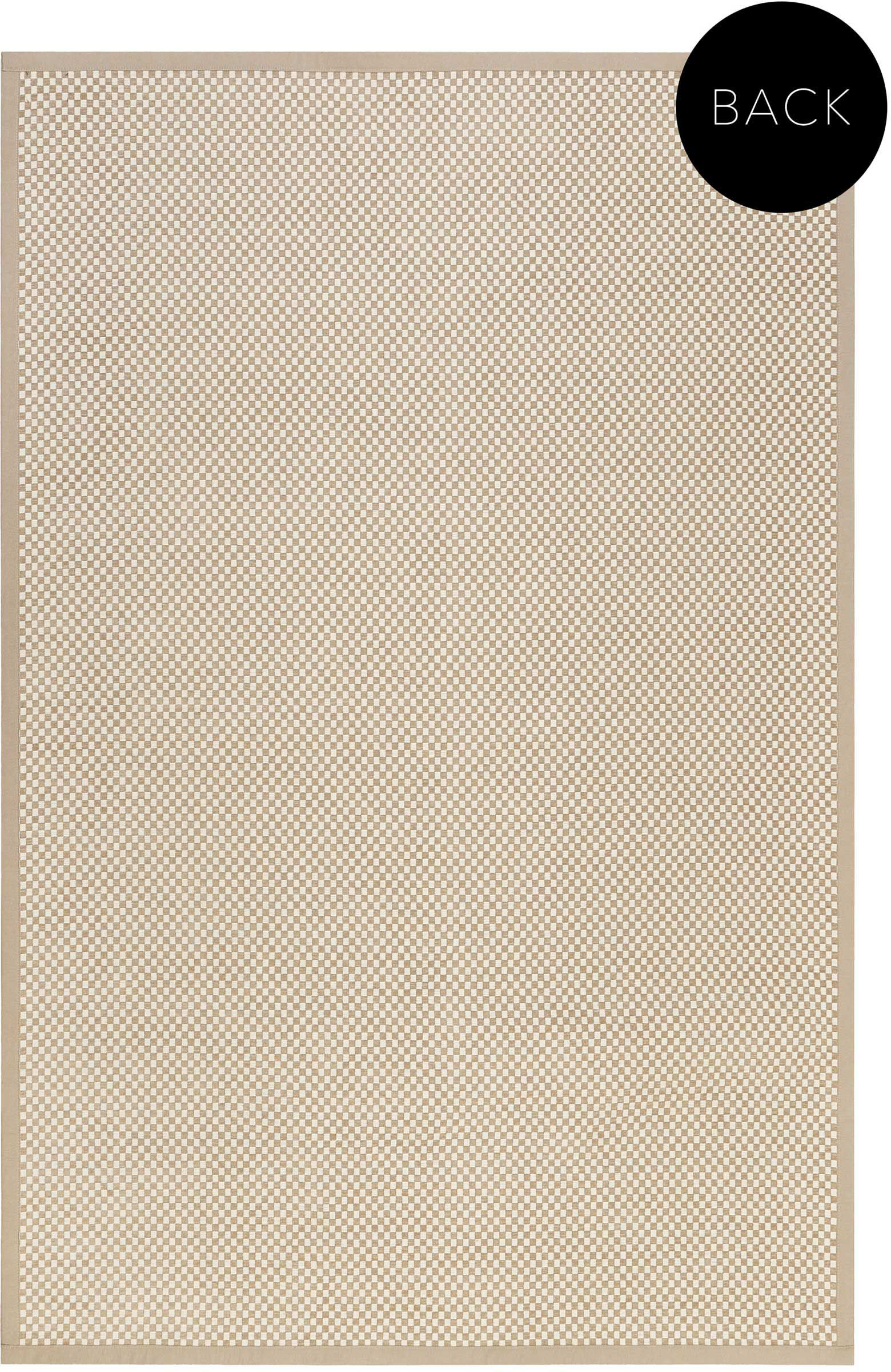 Teppich ESPRIT "Paulsen ESP-42078", beige, B:160cm H:10mm L:230cm, Baumwolle, Polyester, Teppiche, Teppich, Wendeteppich im modernen Design, Wohnzimmer beige B : 160cm 1 Stk., 10mm, L: 230cm