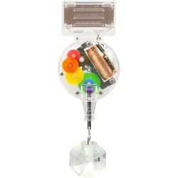Kikkerland Solar RainbowMaker - Swarovski Crystal