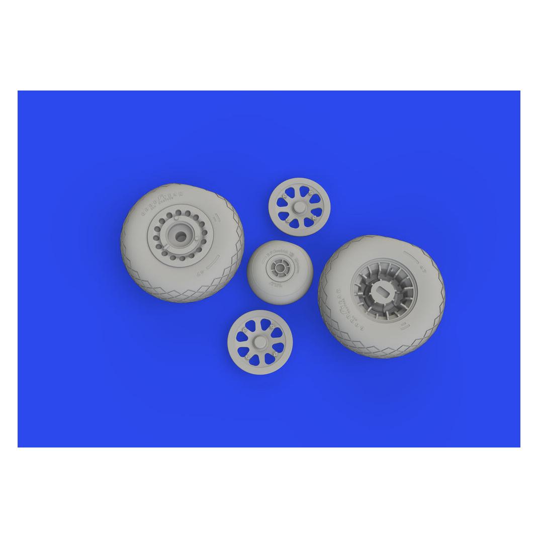 Eduard A-20G wheels 1/32 HKM (632197)