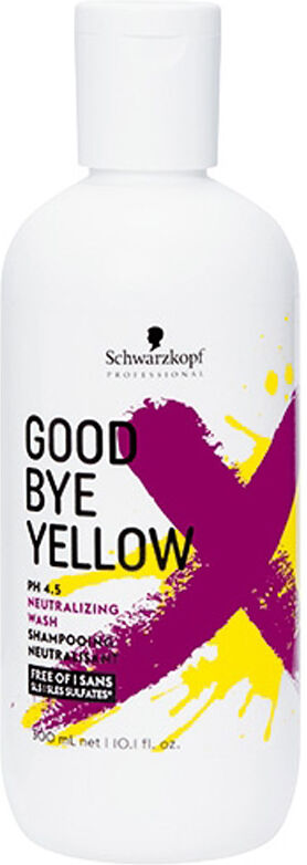 Schwarzkopf Goodbye Yellow Neutralising Wash 300ml