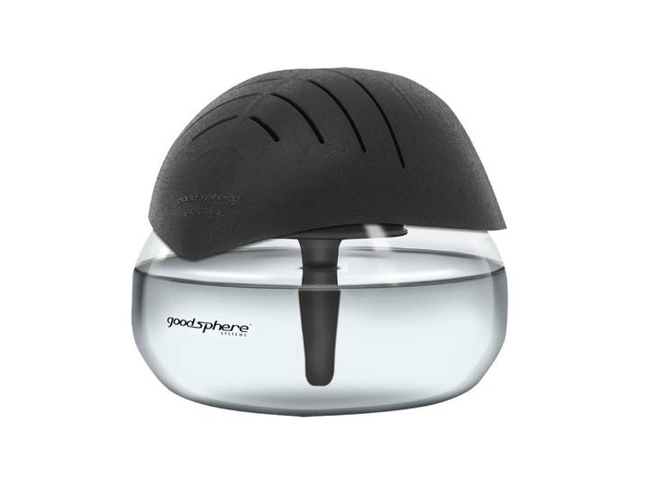 Diffuser Goodsphere Original Black , schwarz (schwarz, transparent), B:22cm H:17cm, Luftbefeuchter, Leistung: 13W, Diffuser
