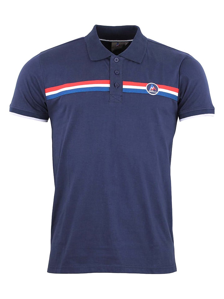 Peak Mountain Poloshirt in Dunkelblau - M