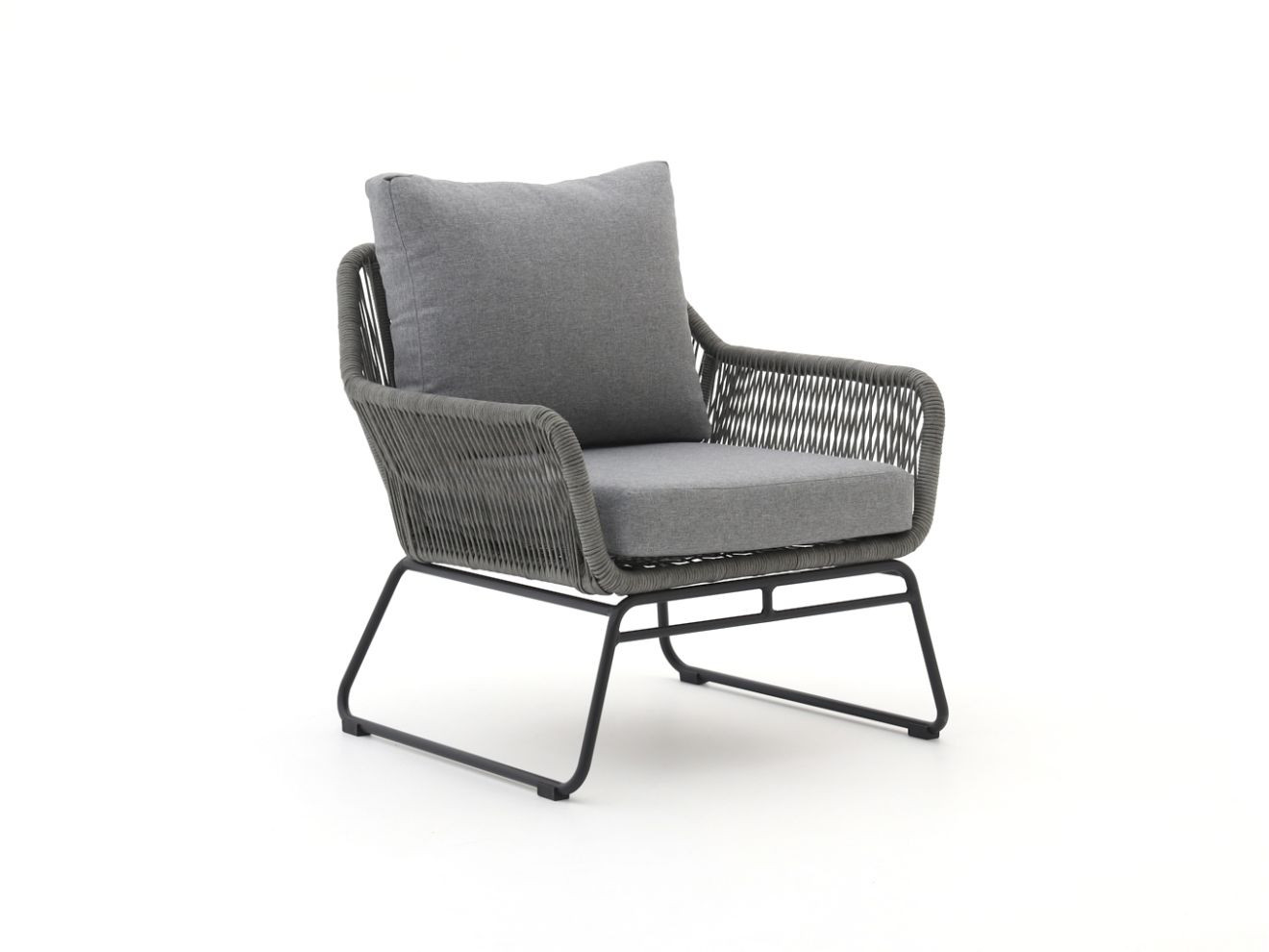 Intenso Isorella Lounge tuinstoel met touw in grijs