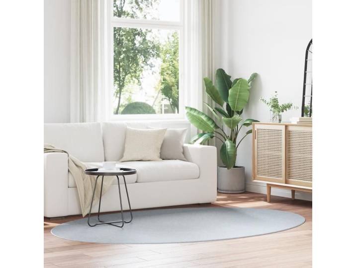 Tapis - HUARTE - Gris - 160x230 cm - Ovale - Moderne