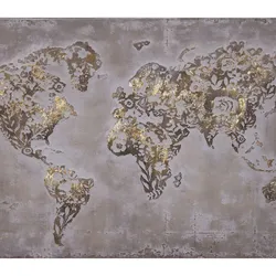 die Faktorei »Goldene Welt« Wandbild