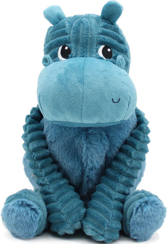 Peluche Les Ptipotos Wild Collection : Peluche hippopotame Bibou maman et son bébé bleu - - Les Déglingos