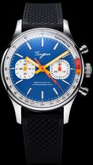 Uplifted Goods Mechanical Pilot Chronograph Watch b normal Movement