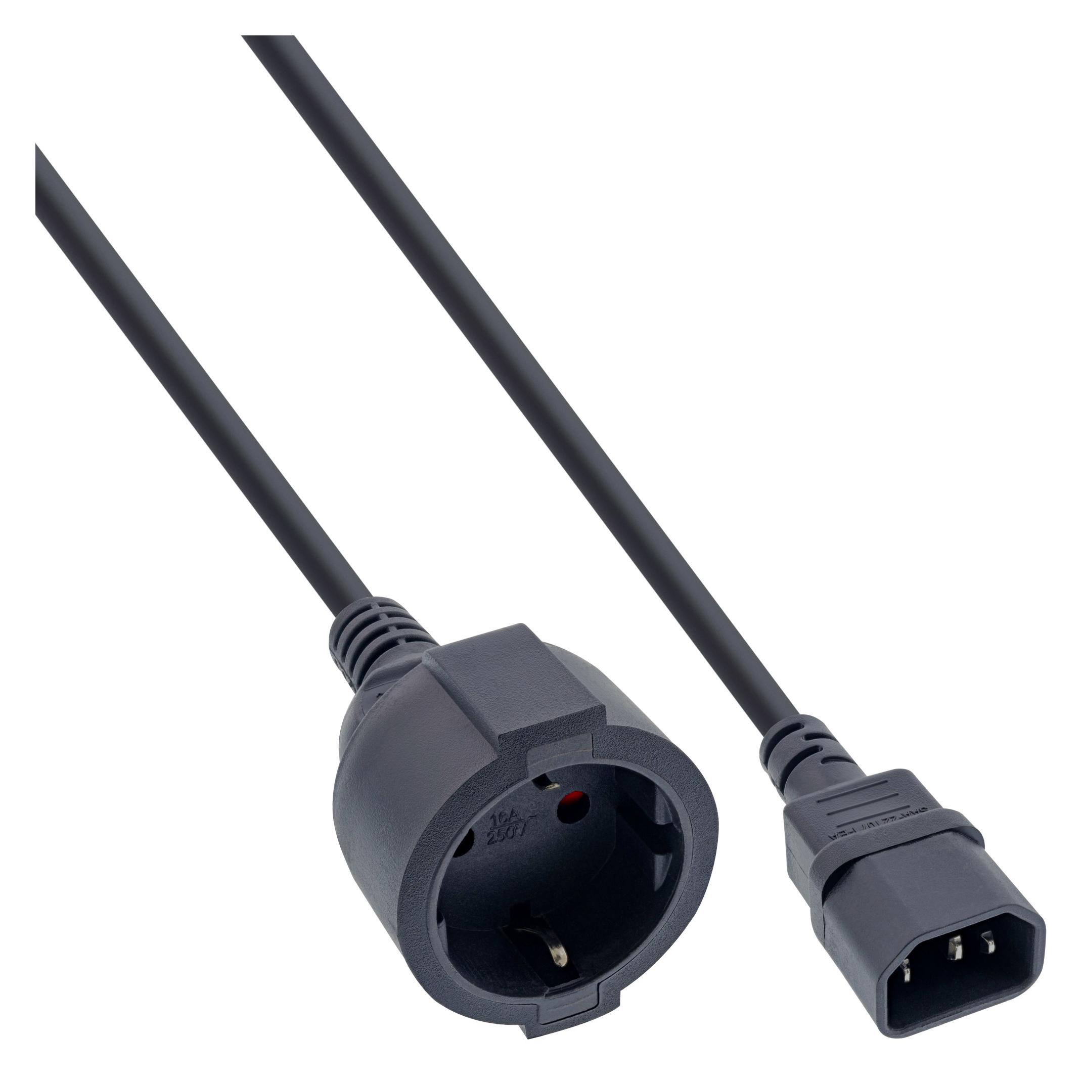 InLine Netz Adapter Kabel (2 m) (16659L)