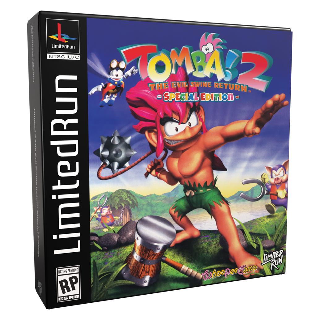 Limited Run Tomba! 2: The Evil Swine Return Remastered - Classic () (Import) (PS5, EN) (0840486505589)