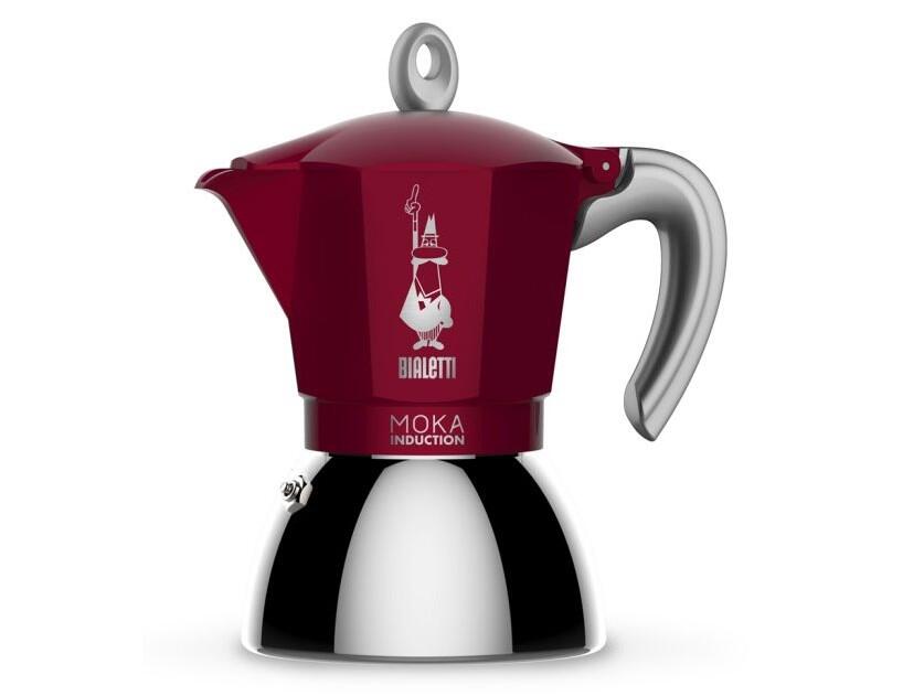 Bialetti Moka Induktion Espressokocher rot 0006946