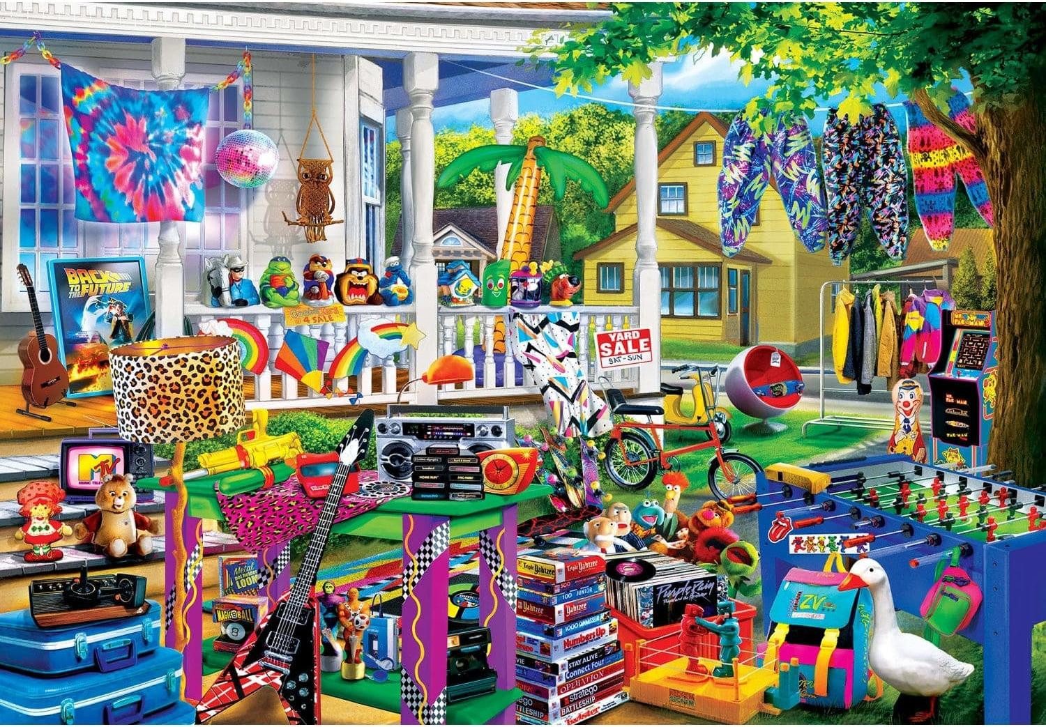 Master Pieces Puzzel XXL Flashback met 1000 stukjes en EZGrip