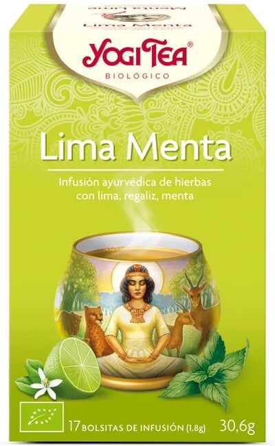 Yogi Tea LIMA MENTA BIO 17 Infusões