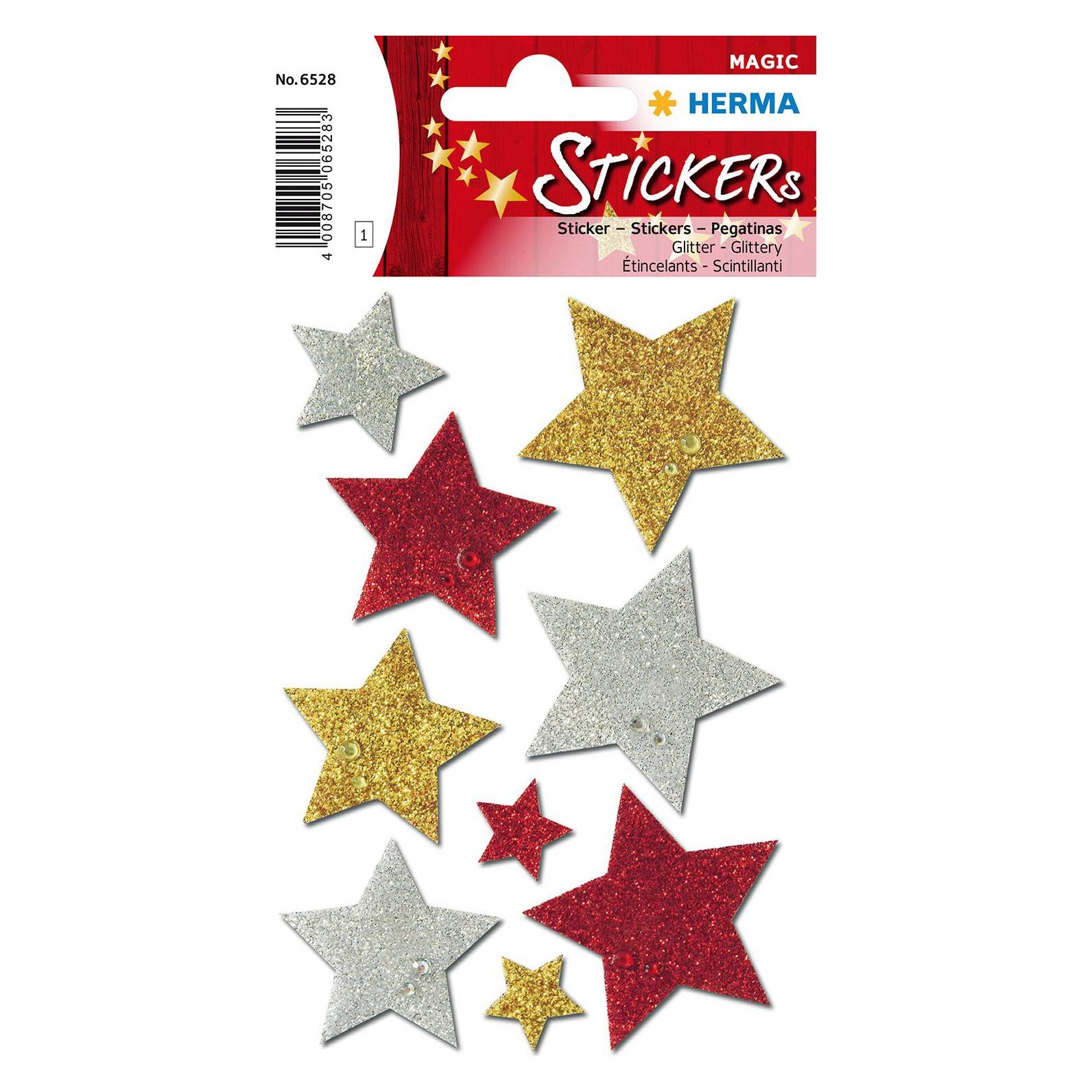Herma Sticker Sterne (9 Sticker) (6528)