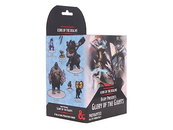 WizKids D&D Koninkrijk iconen: Bigby presenteert: de glorie van de reuzen (Booster)