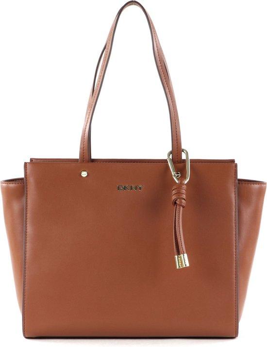 Dkny Schultertasche, Karamell, 36 x 23 x 11 cm, Doppelgriff, Reißverschluss