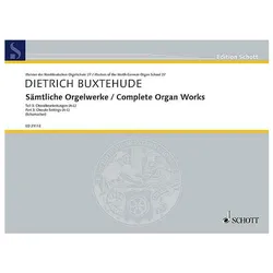 Sämtliche Orgelwerke Band 3 Choralbearbeitungen (a - l), Fachbücher von Dieterich Buxtehude