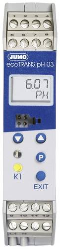 Jumo Messumformer/ Schalter für pH-Wert/Redox-Spannung und Temperatur, Relais 00508663