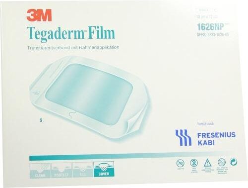 Tegaderm Film 10x12cm 1626np 5stk