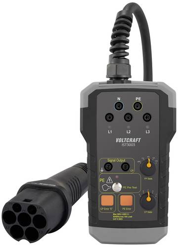VOLTCRAFT IST 3003 EVSE Tester für VDE0100-Installationstester Wallbox eMobility PE-Vorprüfung