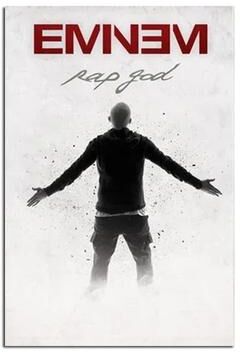 Uplifted Finds "Eminem ""Super Rapper"" Legend Poster   Slim Shady Rap Icon Canvas Painting For Home Decor g 50 X 70 Cm No Frame"