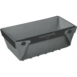 Vorwerk Thermomix Faltbare Silikon-Backform Varoma schwarz