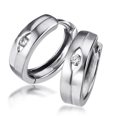 Paar Creolen GOLDMAID, silber (silberfarben), Ohrringe, Damen, Silber 925 (Sterlingsilber)