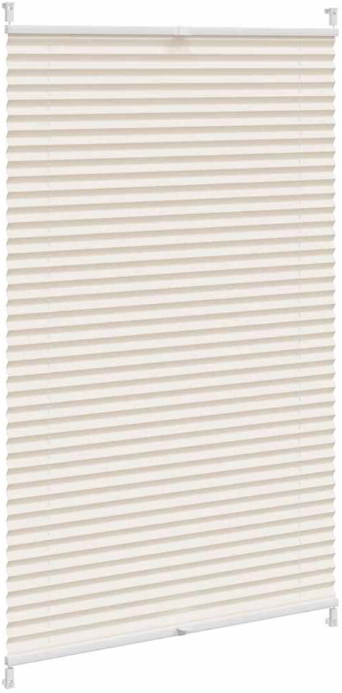 vidaXL Store plissé 80x100 cm Crème