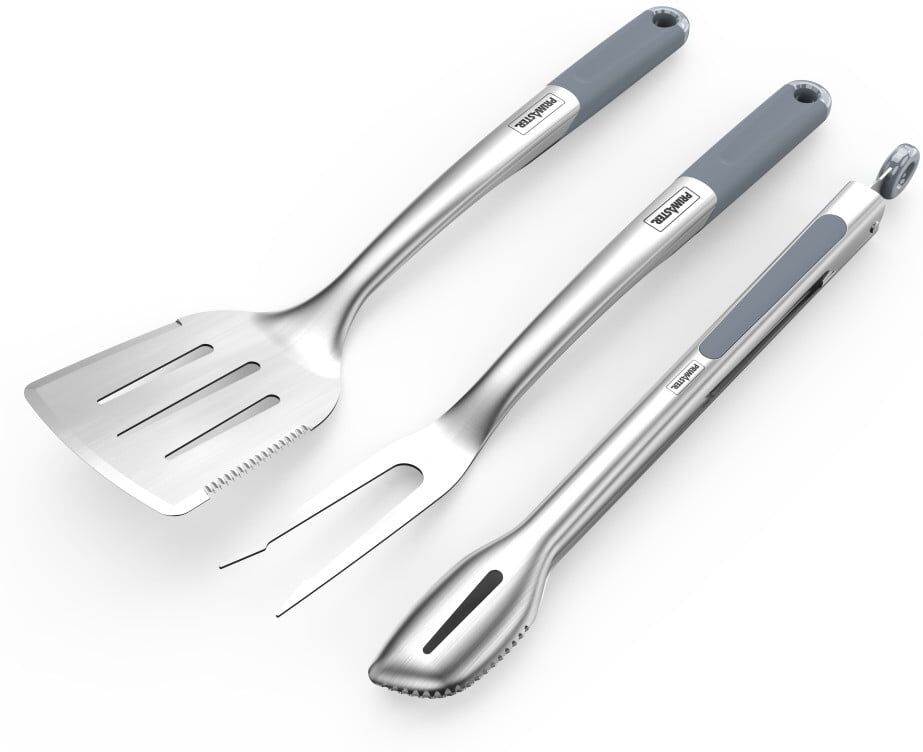 Primaster Grillbesteck-Set Professional 3-teilig