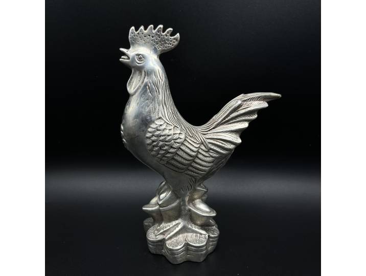 Artificiel aboration chinoise, gravure de cupronprison, bonne chance “coq”, artisanat en métal, décoration de la maison, renforcement