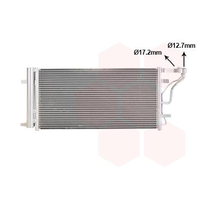 VAN WEZEL Kondensator, Klimaanlage 82015713 für HYUNDAI