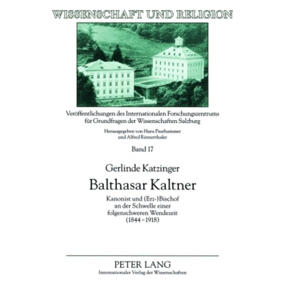 Peter Lang Balthasar Kaltner (Deutsch, Softcover, Gerlinde Katzinger) (56032318)