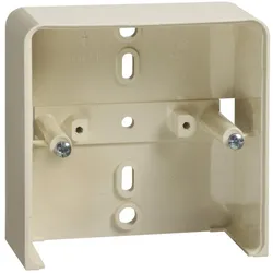Elso 504110 Geräteträger leer 1fach für AP RENOVIERUNG perlweiß