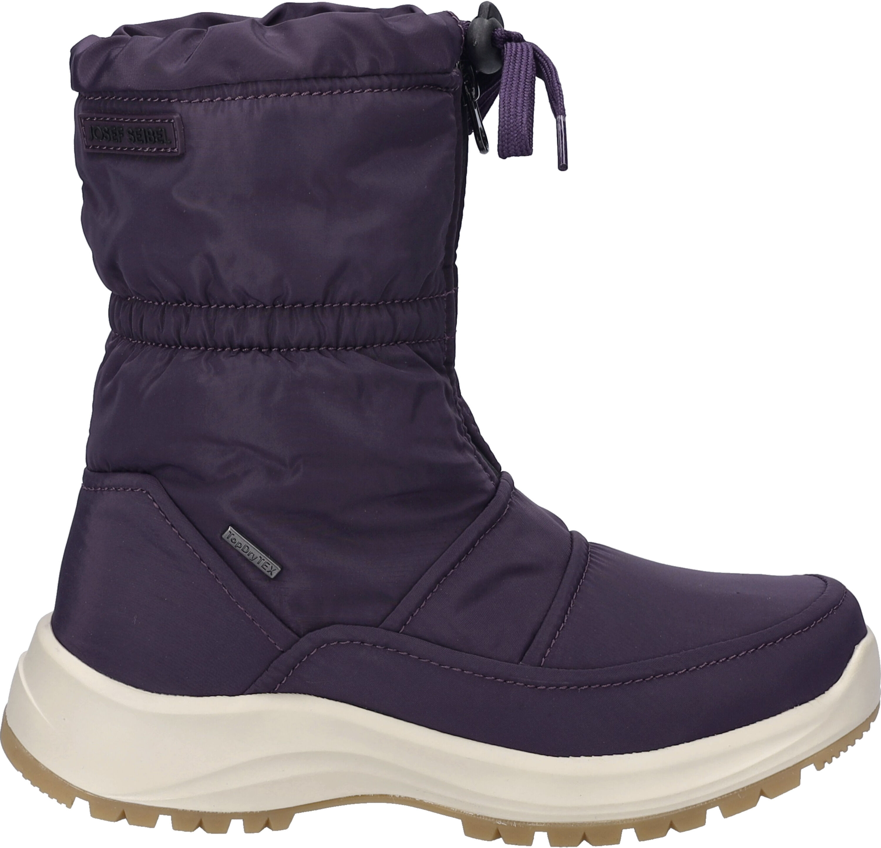 Stiefel JOSEF SEIBEL "Colorado 58, violet", Damen, Gr. 38, lila (violet), Obermaterial: 100% Textilmaterial TEXMAT., Schuhe Stiefel