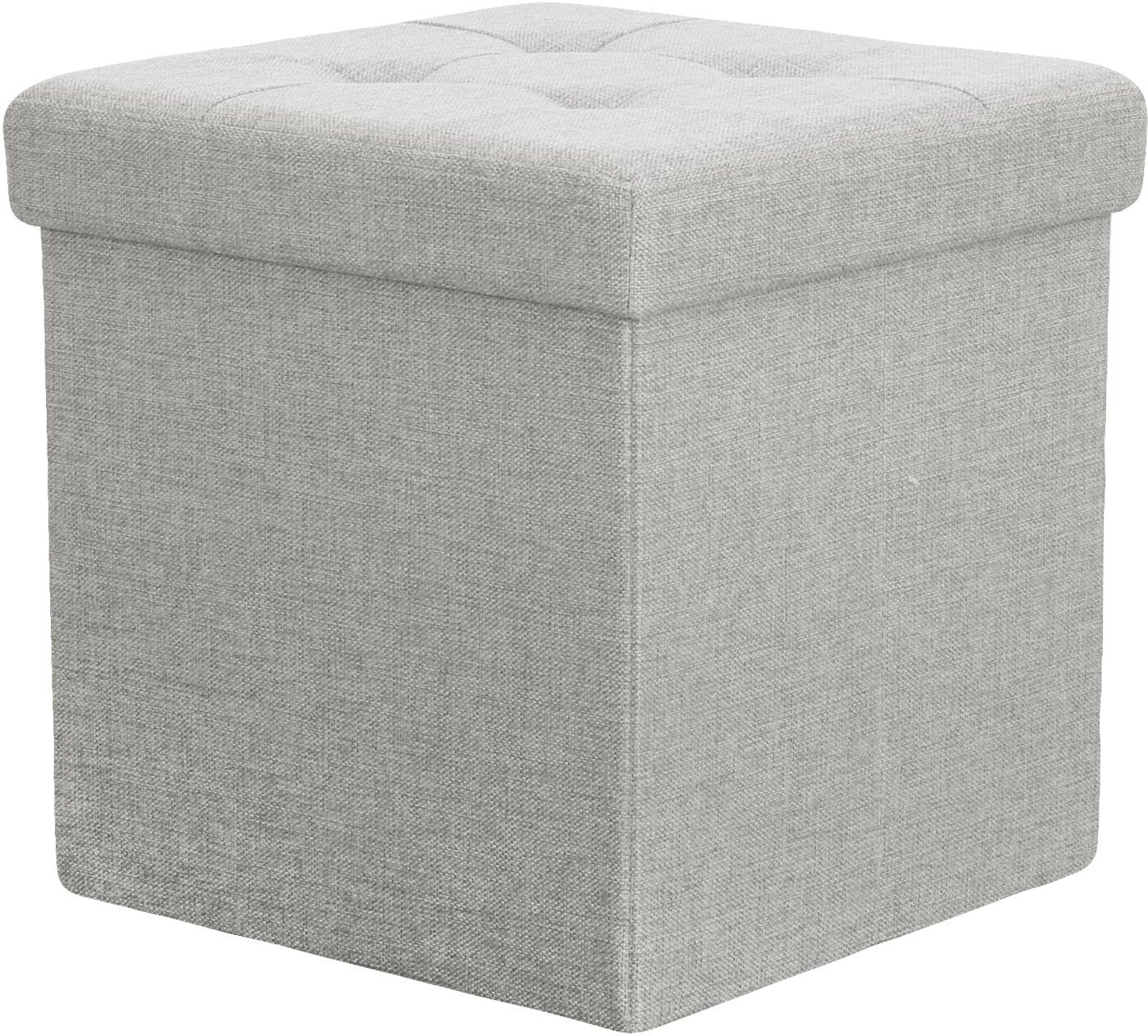 Pouf Amicasa 4A 114 TESS Grigio chiaro