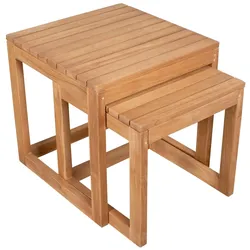 Beistelltisch-Set Woodie 2er-Set Holz