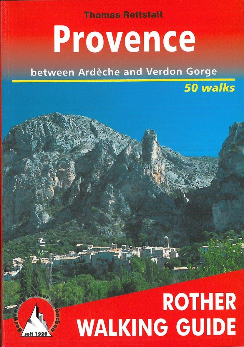 Guide de randonnée (en anglais) - Provence   Rother