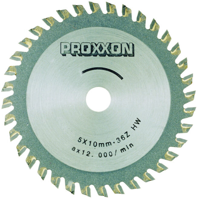 Proxxon Lame de scie circulaire, à concrétion carbure, 80 mm, 36 dents (28732)