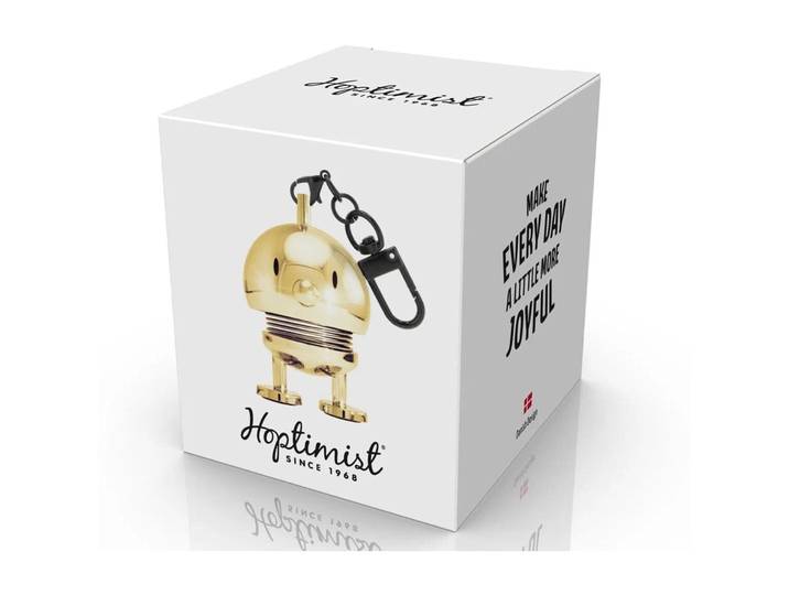 Schlüsselanhänger Hoptimist Gold ABS H 7.5 cm - Schlüsselanhänger