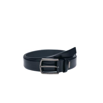 Ledergürtel BUGATTI "bugatti Herrengürtel 0299", Herren, Gr. 80, schwarz, Leder, Gürtel Ledergürtel