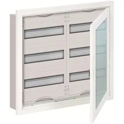 Striebel & John U32TE Kleinverteiler, Unterputz mit Blendrahmen und transparenter Tür 2CPX071591R9999