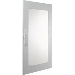 Hager FZ103N Tür, univers, rechts, transparent, für Schrank H:1400xB:550mm