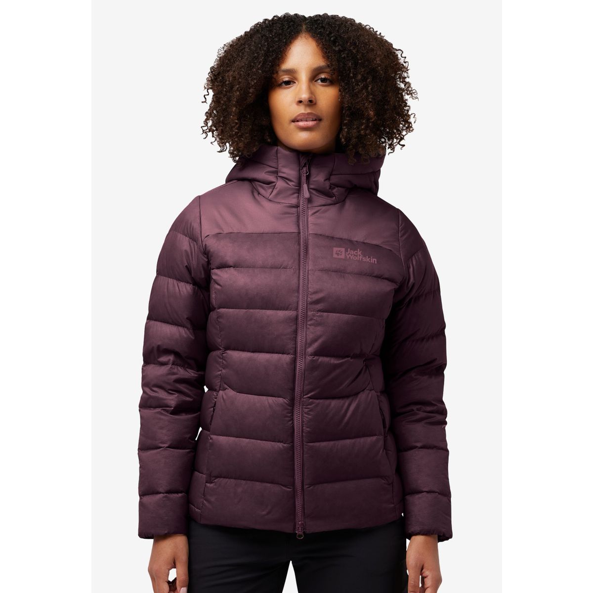 Jack Wolfskin Nebelhorn Down Hoody W RDS amaranth (I0116) L A61829_I0116_A10