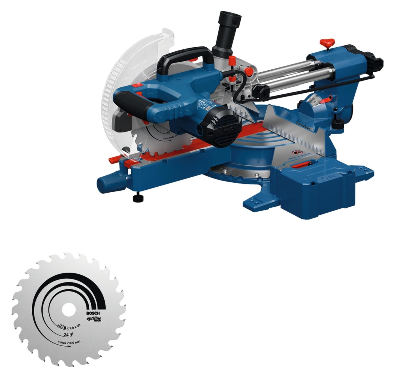 Bosch Professional GCM305-216S verstekzaag en schuinzaag