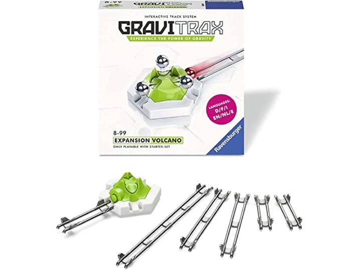 GraviTraxÂ Volcano Uitbreiding - Knikkerbaan