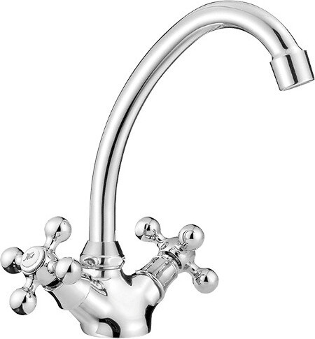 Kuchinox Stilo BKI 060D Retro keukenkraan, staand model, chroom