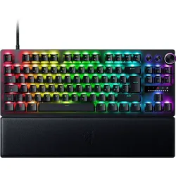 RAZER Huntsman V3 Tenkeyless 8kHz, Gaming Tastatur, Opto-Mechanical, Razer Analog Optical, kabelgebunden, Black