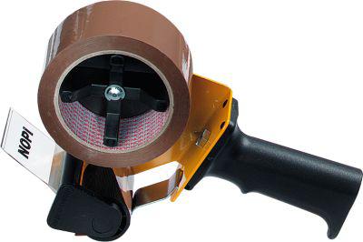 NOPI Sparpaket 36 Rollen Packband, braun + Abroller