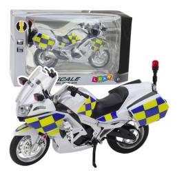 [n]fibrecare Polizei-Motorrad-Metalllichter klingen weiss 1:12 (66739353)